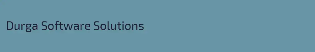 Durga Software Solutions